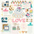 Craft Market 12x12 Chipboard Shapes-Crate Paper