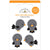 Flea Market Country Crows Mini Doodle-Pops-Doodlebug
