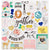 Gather 12x12 Chipboard Sticker Sheet-Crate Paper Maggie Holmes