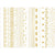 Documentary Gold Foil Washi Book-Dear Lizzy