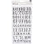 Holly Black Puffy Thickers-Merry Days-Crate Paper