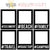 iSpyWithPI Frames Free Cut File
