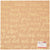 FaLaLa Kraft with Gold Glitter Words 12x12 Specialty Paper-Crate Paper