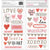 My Sweet Phrase Thickers-LaLaLove-Crate Paper