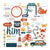 Ephemera Die Cuts- Fancy Pants Making Waves