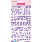 Plum Florence Alphabet Stickers-Bella Blvd