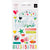 Fancy Free Puffy Stickers-Pink Paislee