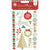 Printed Canvas Stickers-Pink Paislee-Snow Village