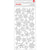 Wonderland Glitter Snowflakes Stickers-Deck The Halls