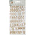 Copper Puffy Alpha Stickers-Magical Forest-Crate Paper