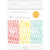 Wanderlust 4x6 Sticker Book Uppercase Alphas-Studio Calico