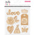 Cute Girl Wood Veneer Shapes-Crate Paper